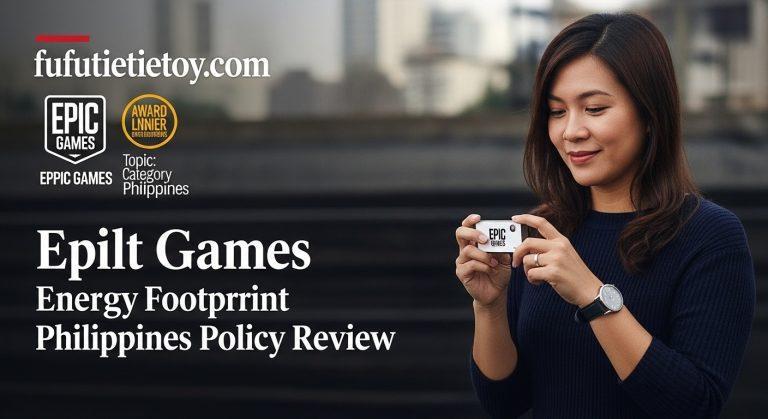 Editorial illustration of digital energy footprint for Epic Games in the Philippines.