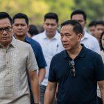 A Philippine cityscape showing heat stress and urban greening efforts for resilience.